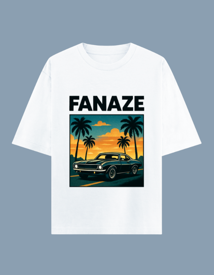 Sunset Drive Oversized T-shirt