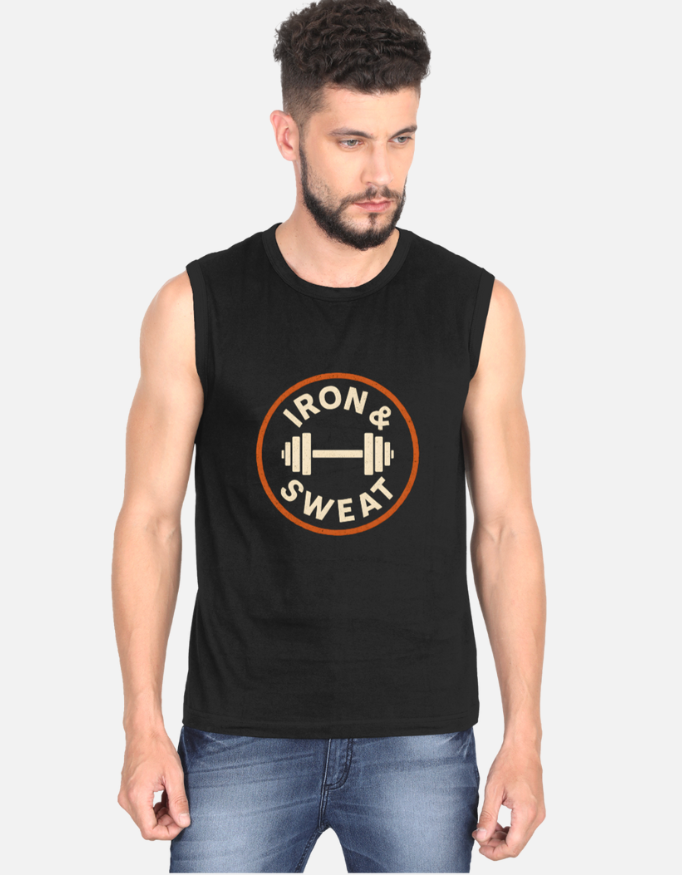 Iron & Sweat Men’s Sports Vest Top Tank