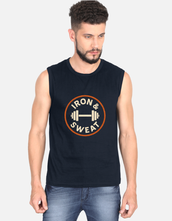 Iron & Sweat Men’s Sports Vest Top Tank