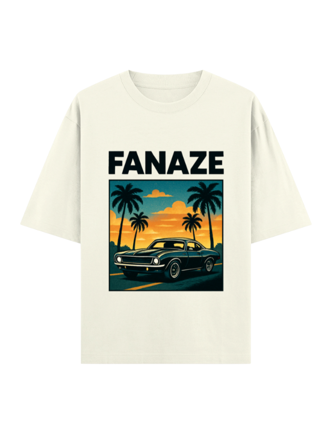 Sunset Drive Oversized T-shirt