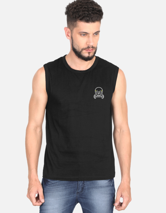 Neon Skull Men’s Sports Vest Top Tank