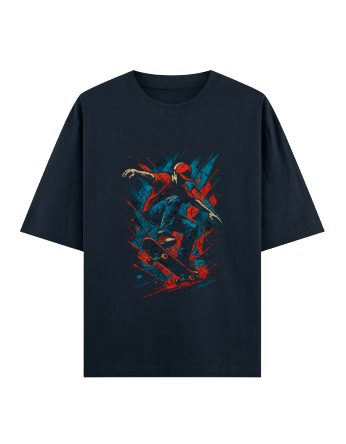 Kickflip Chaos Oversized T-shirt