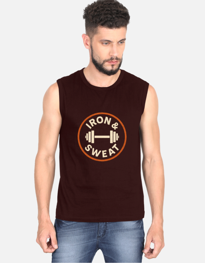 Iron & Sweat Men’s Sports Vest Top Tank