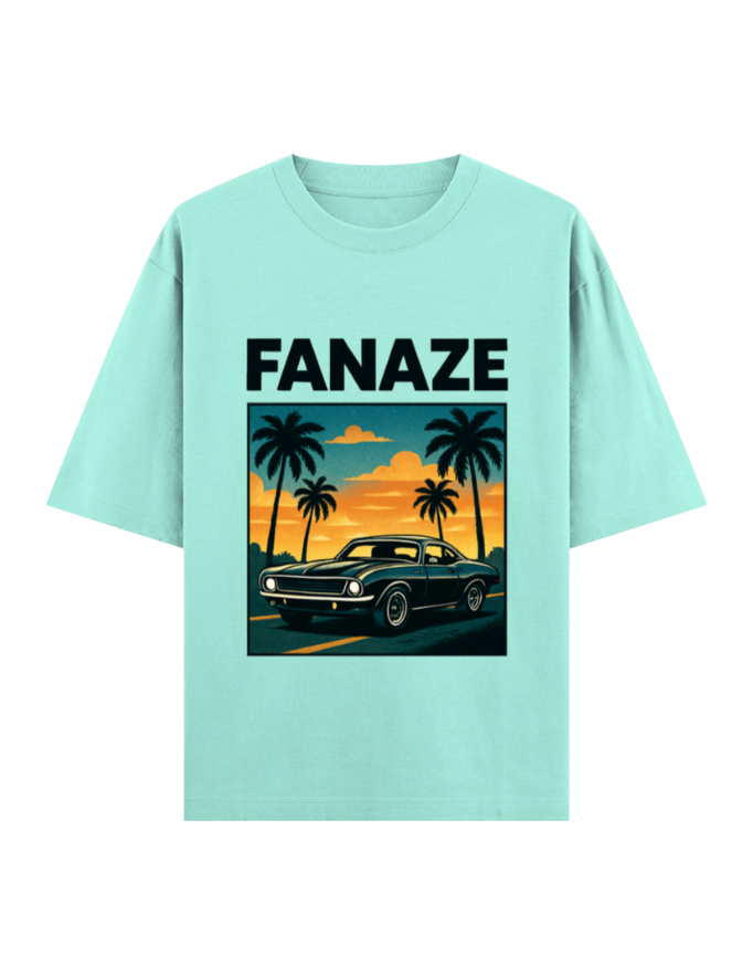 Sunset Drive Oversized T-shirt