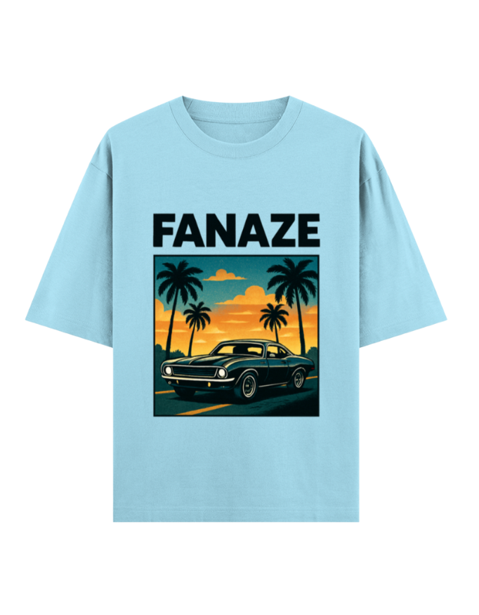 Sunset Drive Oversized T-shirt