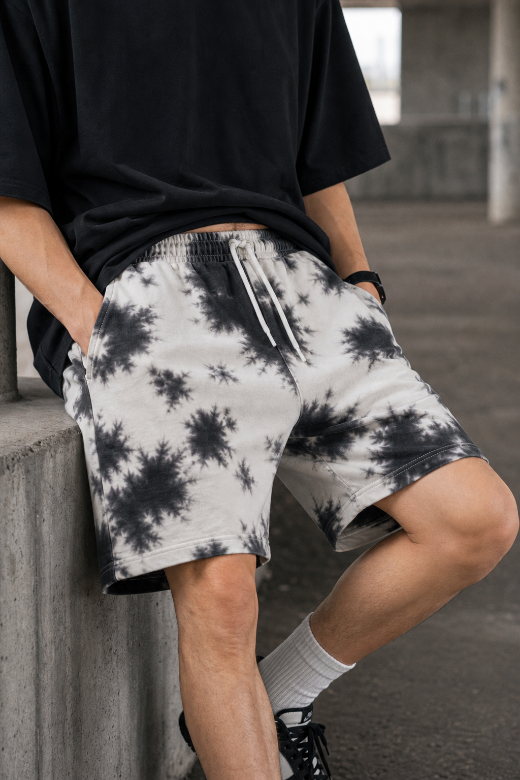Unisex Tie Dye Shorts