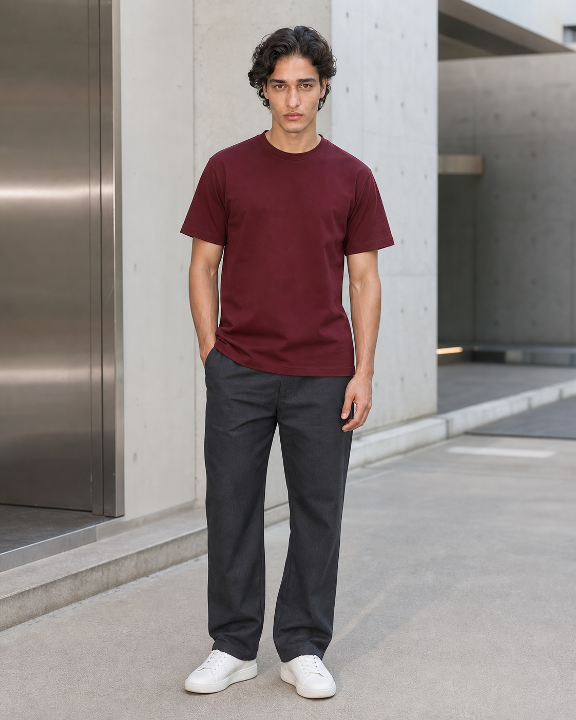 Classic Crew Plain T-Shirt