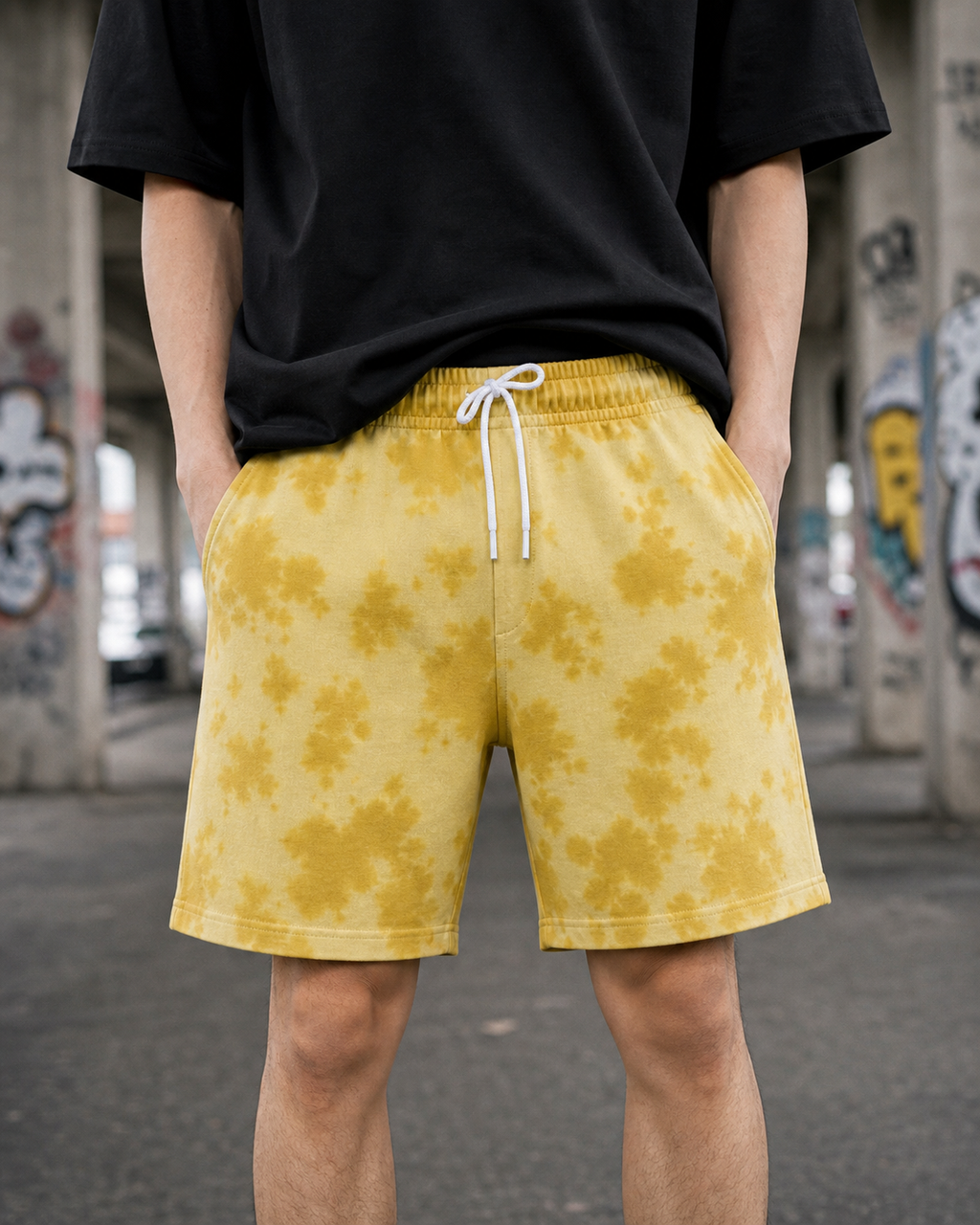 Unisex Tie Dye Shorts
