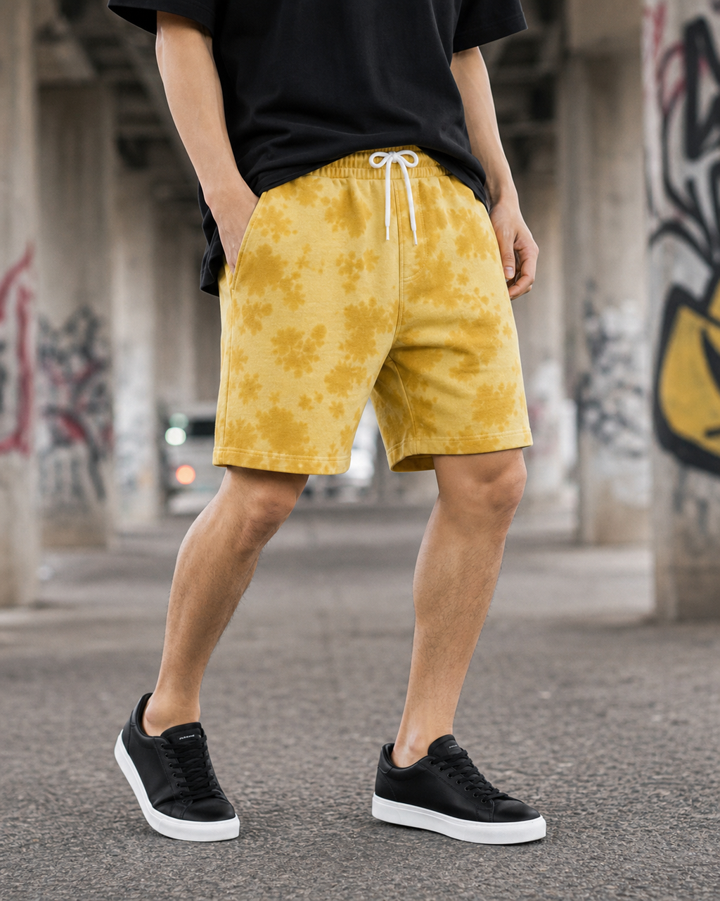 Unisex Tie Dye Shorts