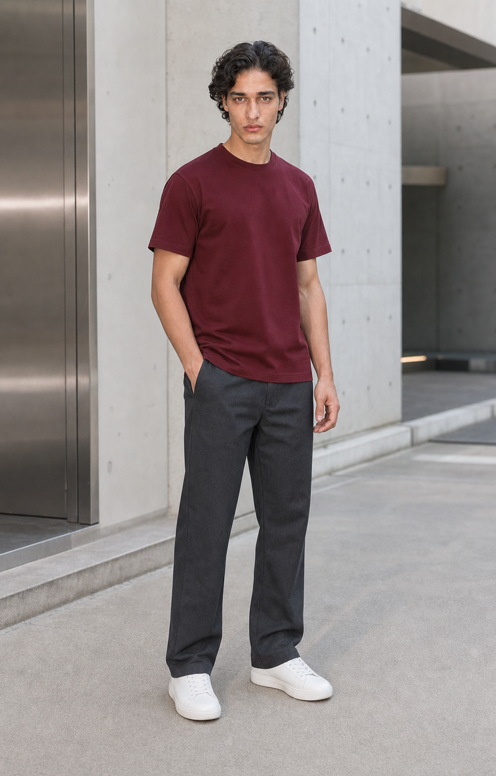 Classic Crew Plain T-Shirt