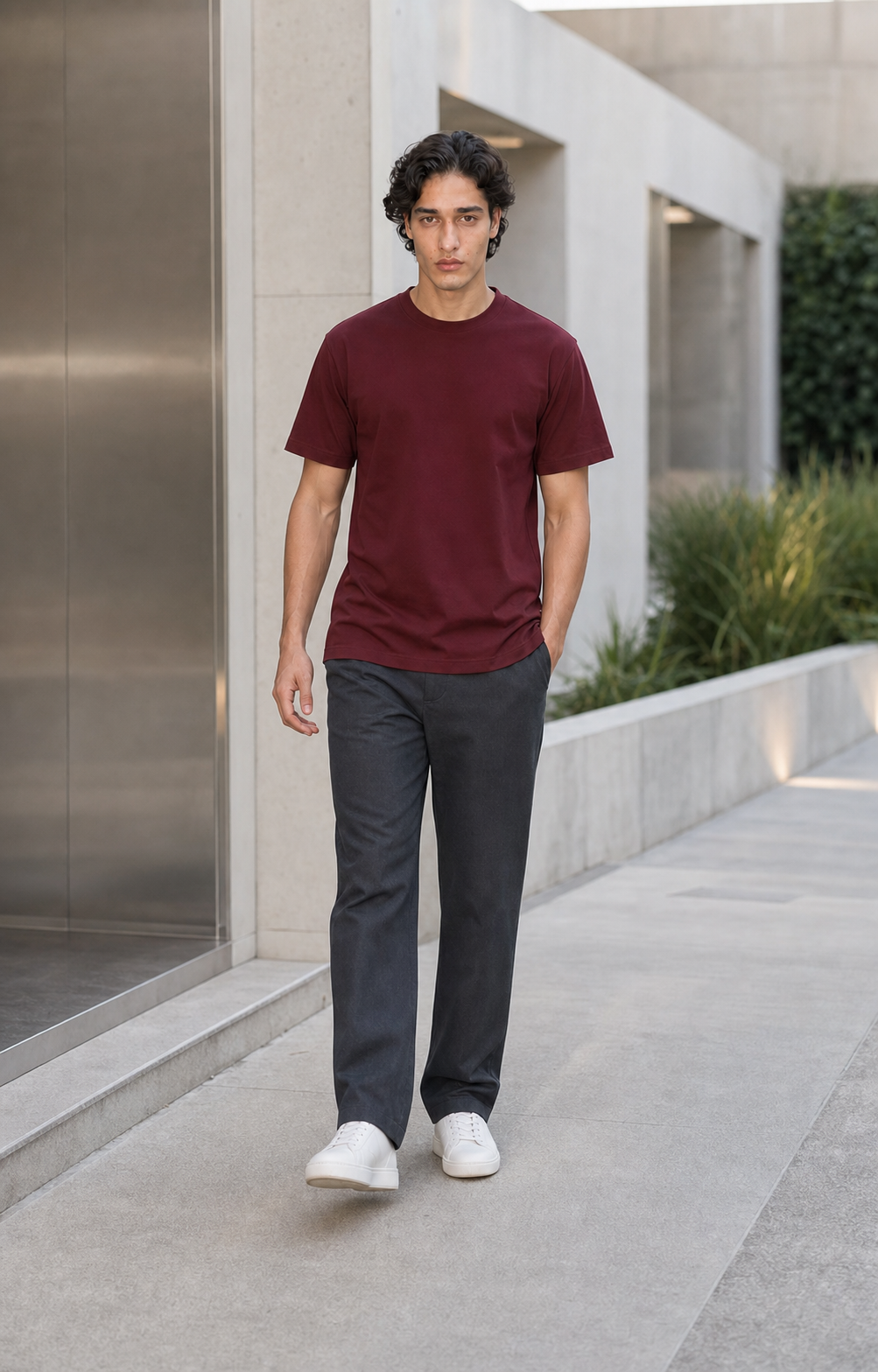 Classic Crew Plain T-Shirt