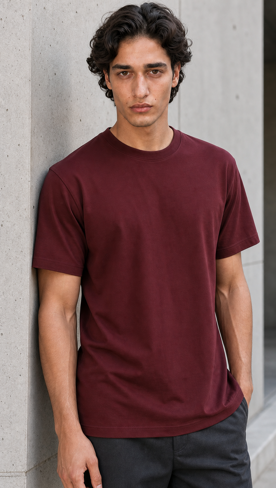 Classic Crew Plain T-Shirt