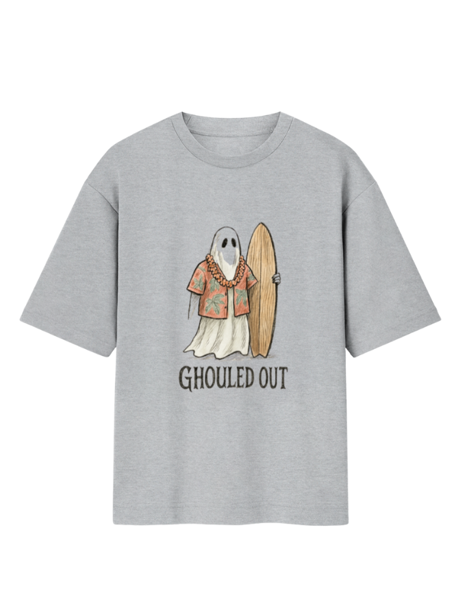 Ghoul Surfing Oversized T-Shirt
