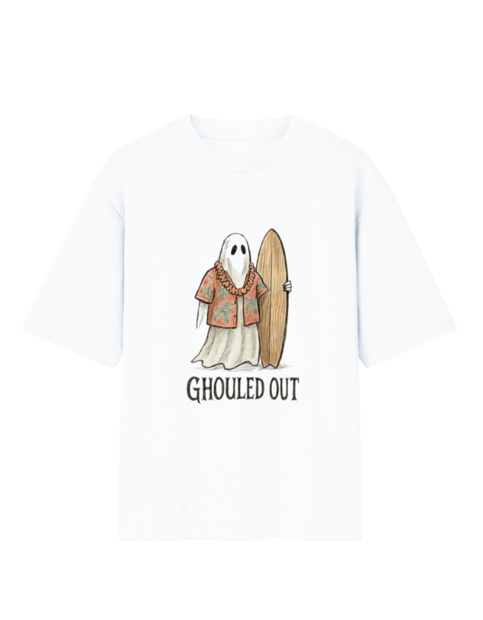 Ghoul Surfing Oversized T-Shirt