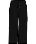 Black Baggy Fit Sweatpants Front Design