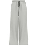 Grey Baggy Fit Sweatpants Front Design