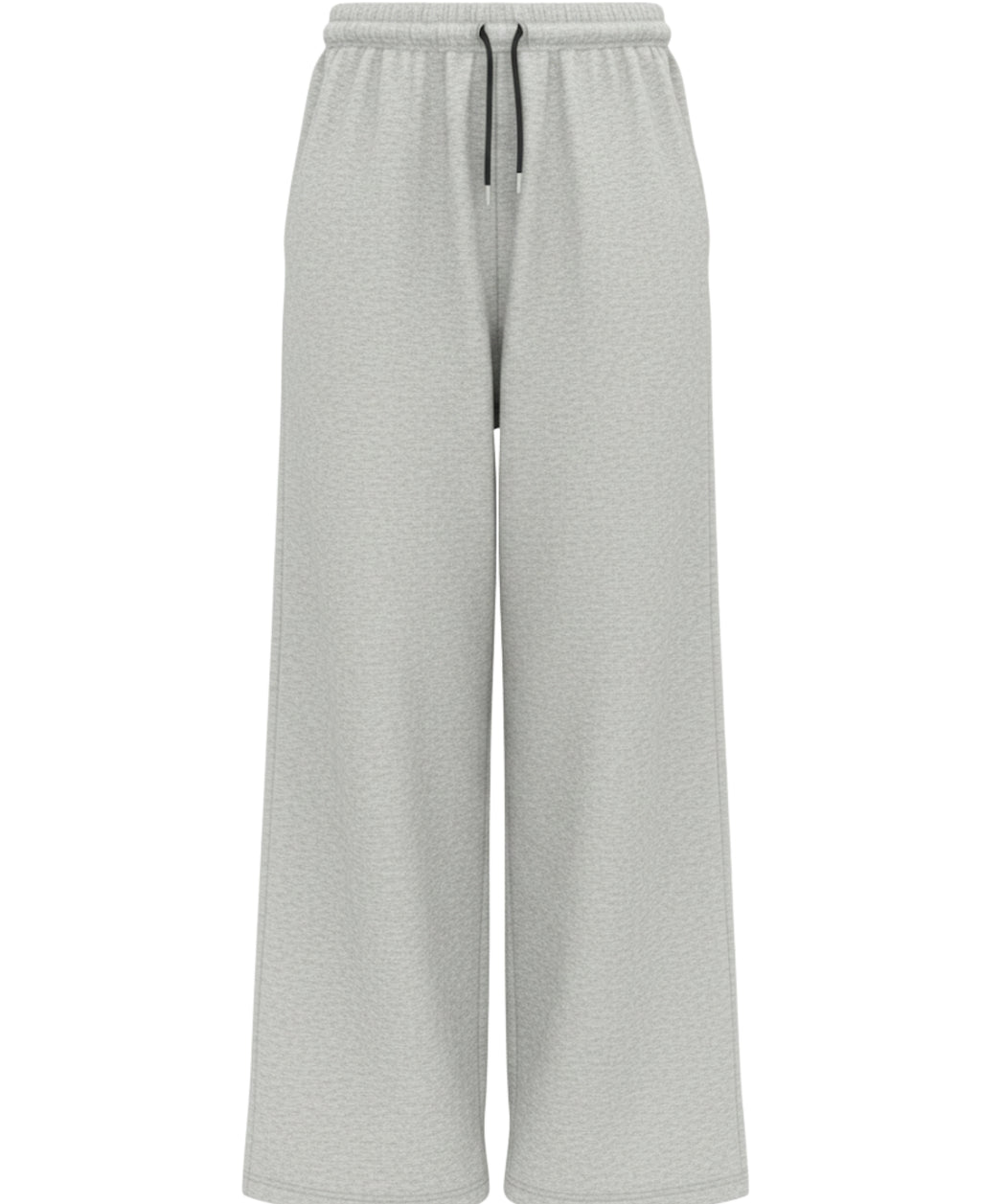 Grey Baggy Fit Sweatpants Front Design